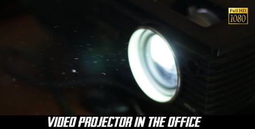Videoprojektor im Büro 3