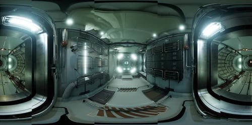 VR360 Innenraum der Raumstation