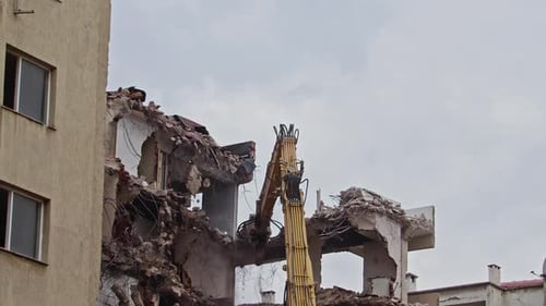 Old Building Destruction Demolition 7