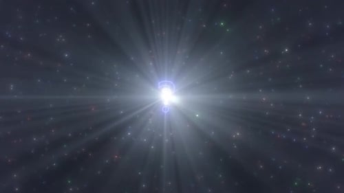 Question Mark Shape Outline Beautiful Glow Neon Lights Tunnel Portal