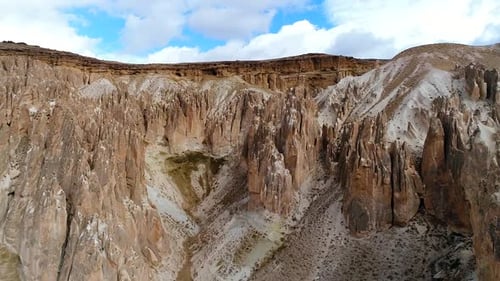 Klippen mit natürlicher Formation. Türkei.