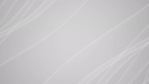 Abstract Flowing White Lines Wave Motion Background Loop