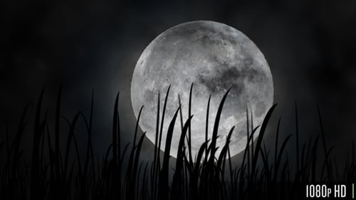 Pleine lune ou lune des moissons à l'automne
