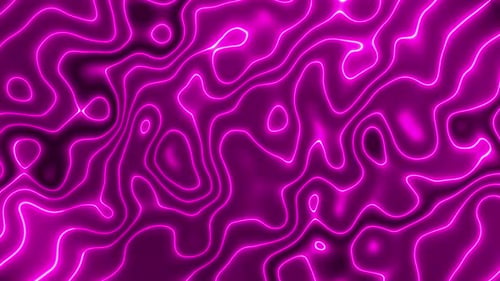 Ligne violette brillante sur fond liquéfié psychédélique brillant. Vd 660