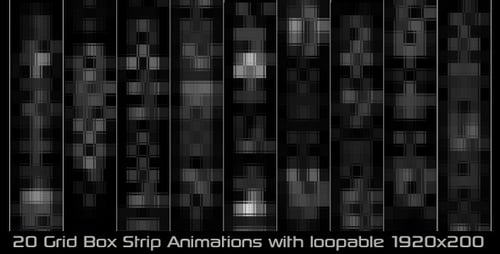 Grid Box Strip Elements Pack