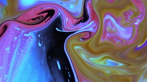 Abstract Organic Colorful Texture