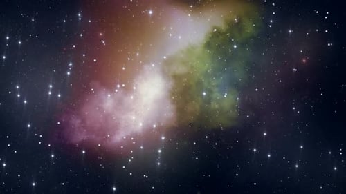 Cosmic Cloud Starfield Loop