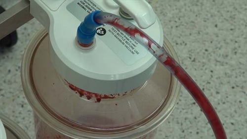 Medical Suction Machine Used in Hospital Setting