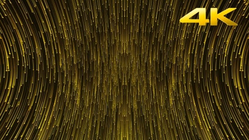 Abstract Gold Particles