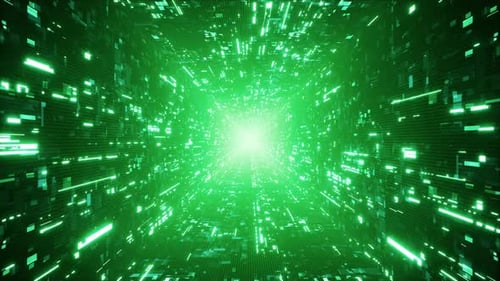 Tunnel für digitale Matrix-Technologie