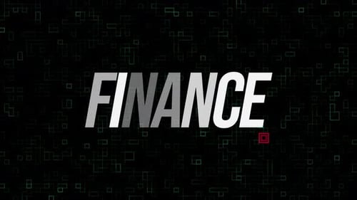 Glitch Text Reveal with Digital Circuit Background