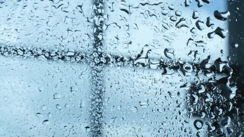 Raindrops on Glass