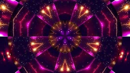 Lila Fireworks Kaleidoskop