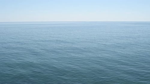 Blue Calm Mediterranean Sea