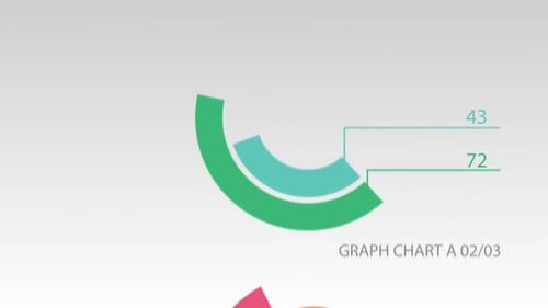 Modern Flat Design Animated Data Charts and Infographics