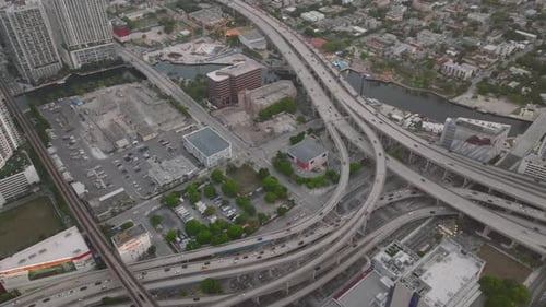 Highway Panorama in Miami