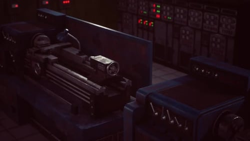 Máquina de trabajo de metal vintage fabricada en el siglo pasado