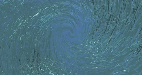 Rotating Blue Abstract Swirl Whirlpool Abstract Background Animation Seamless Loop