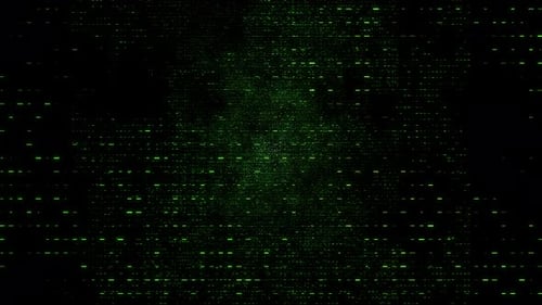 Grüne digitale Datenbeschaffenheit Hintergrundschleife