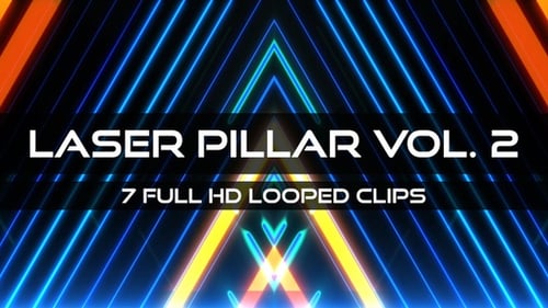 Laser Pillar Band 2 VJ Loop