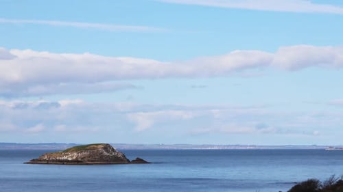 North Berwick Firth of Forth Zeitraffer