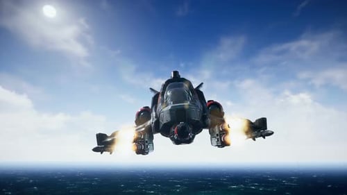 A Spaceship Landed on Unknown Planet