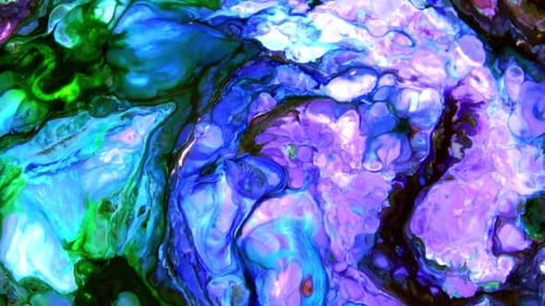 Color Explosion abstrakte Kunstmalerei