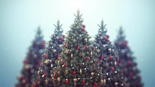 bucle de fondo navideño