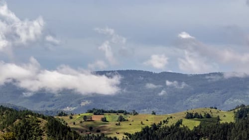 Zlatibor Berglandschaft Zeitraffer 6