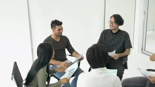 Meeting team