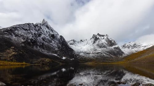 Grizzly Lake in Tombstone Territorial Park, Yukon, Canada