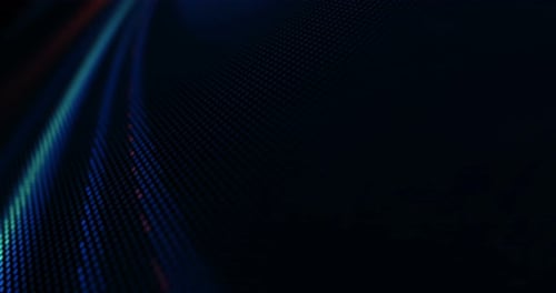 Mur vidéo LCD LED aux couleurs vives. boucle 4K