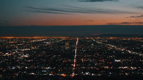 Los Angeles at Dusk