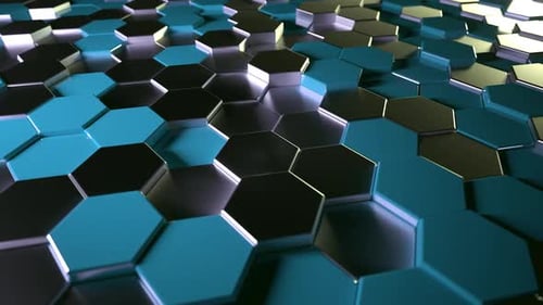Hexagons Hintergrund 9