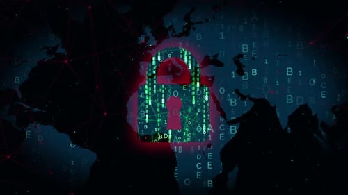 Konzept für Sicherheit im Internet und persönliche Informationen