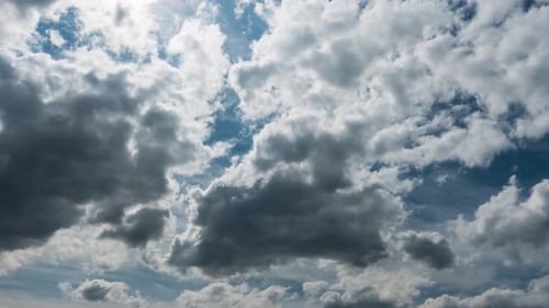 Blauer Himmel Weiße Wolken