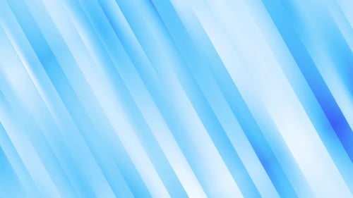 Smooth Animated Blue and White Geometric Stripes Background