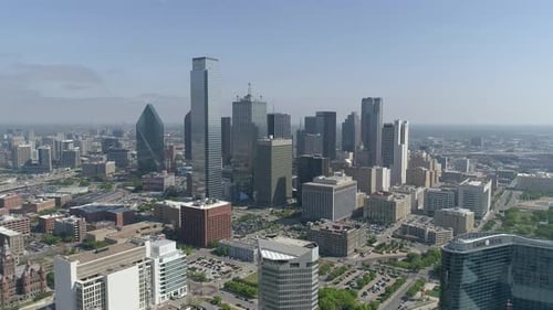 Aerial view of Dallas