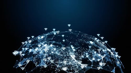 Global Network Connectivity with Rotating Wi-Fi Signals