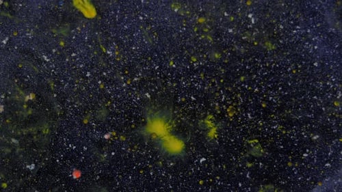 Abstract Black Ink Mix Backdrop