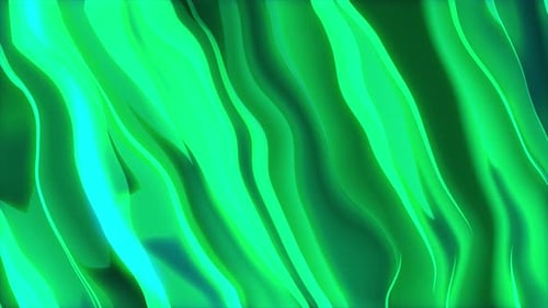Abstract Green Background Animation