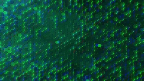 Optisches Hex-Glas | Animation im beweglichen