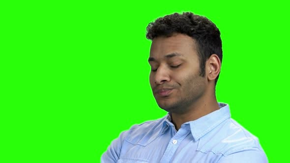 Indian Man with Distrust Face Expression., People Stock Footage ft ...