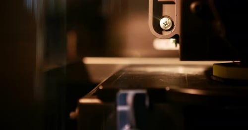 3d printer printing an object