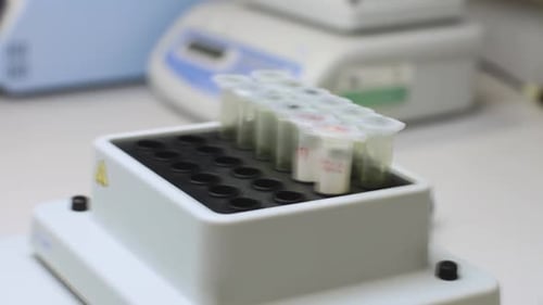 Lab Equipment Testing Vials Science Research