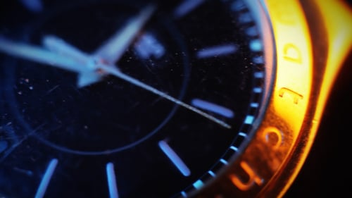 Detail of Watches Moving Parts