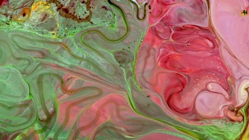 Abstrakte bunte Tinte Kunst 026