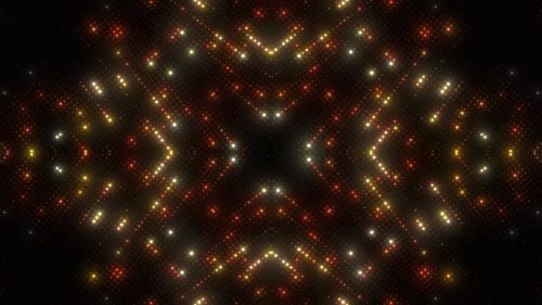 Glowing light pattern
