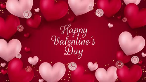 Animation Grenze zum Valentinstag