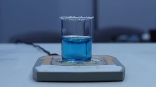 Scientific Experiment in Medical Laboratory